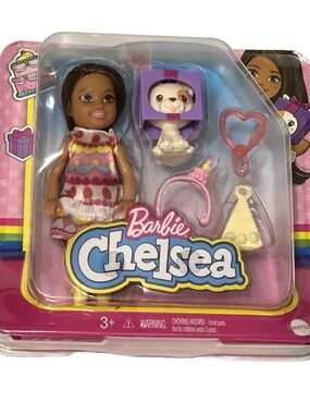 Barbie Chelsea Mini Doll Playset — Birthday Themed Accessories